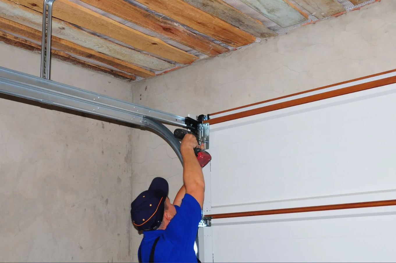 garage door track repair
