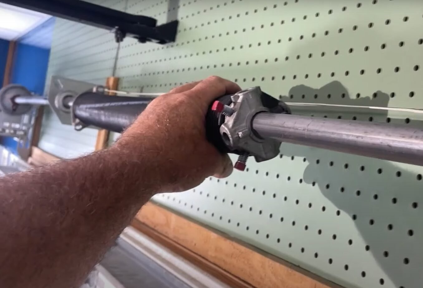 garage door spring repair service.