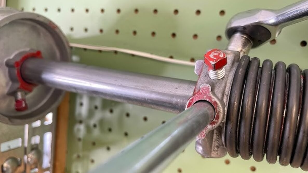 garage door spring replacement.